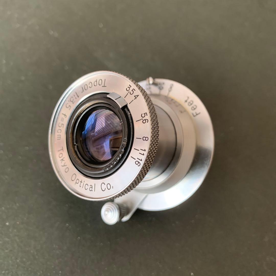 topcor 5㎝ f3.5 Lマウント