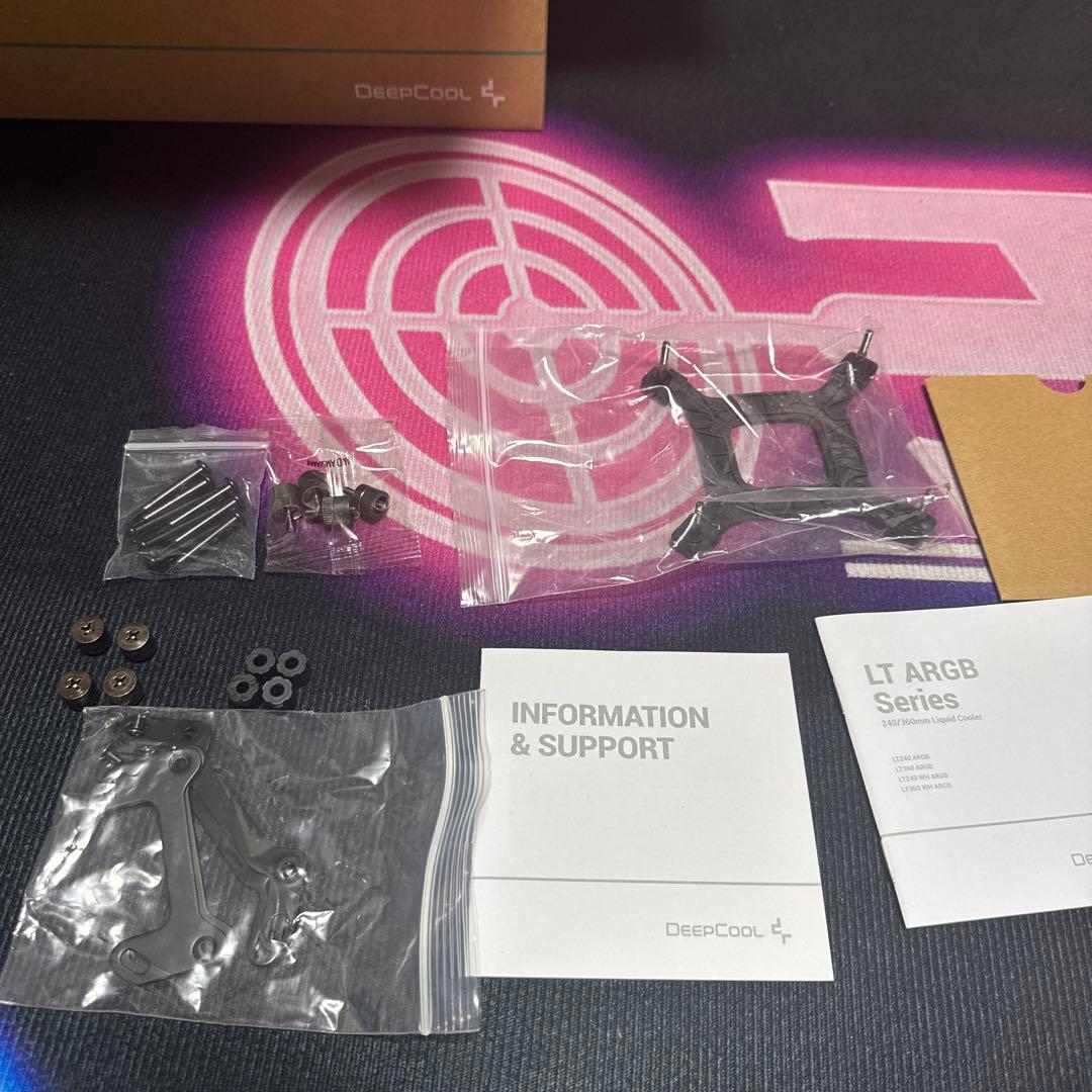 K*3様 LT240 ARGB 簡易水冷CPUクーラー 美品 シミオシグリス付き