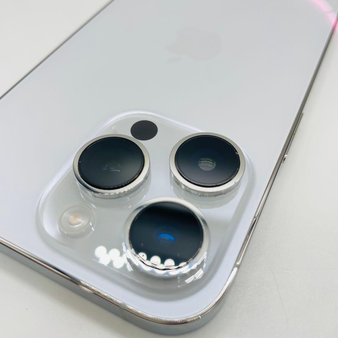 iPhone 14pro 128GB シルバー SIMフリー バッテリー交換ずみ