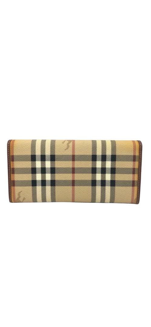美品） BURBERRY バーバリー 長財布 ノバチェック【DBAH8034】