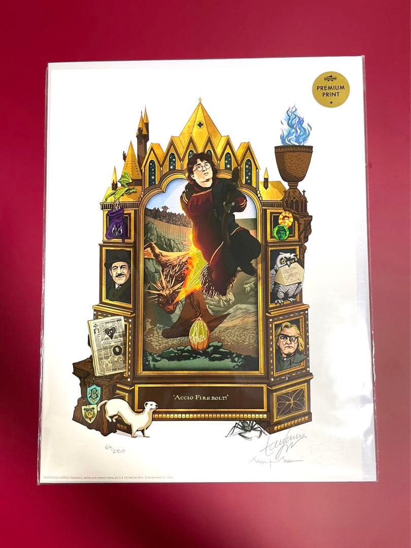 ハリーポッター　premium print バック・トゥ・ホグワーツ 2025 プリントポスター｜ハリー・ポッター