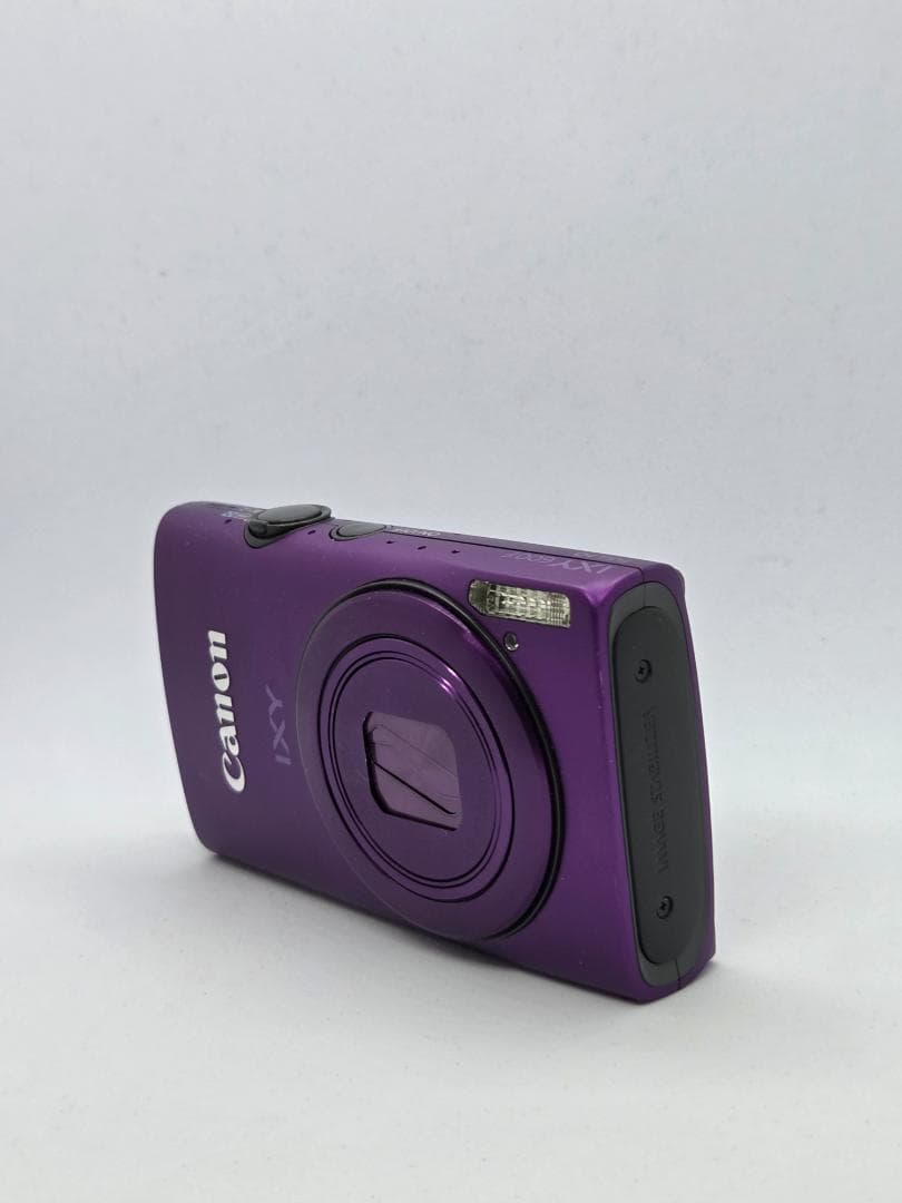 【スマホ転送OK】キャノン Canon IXY 600F パープル デジカメ