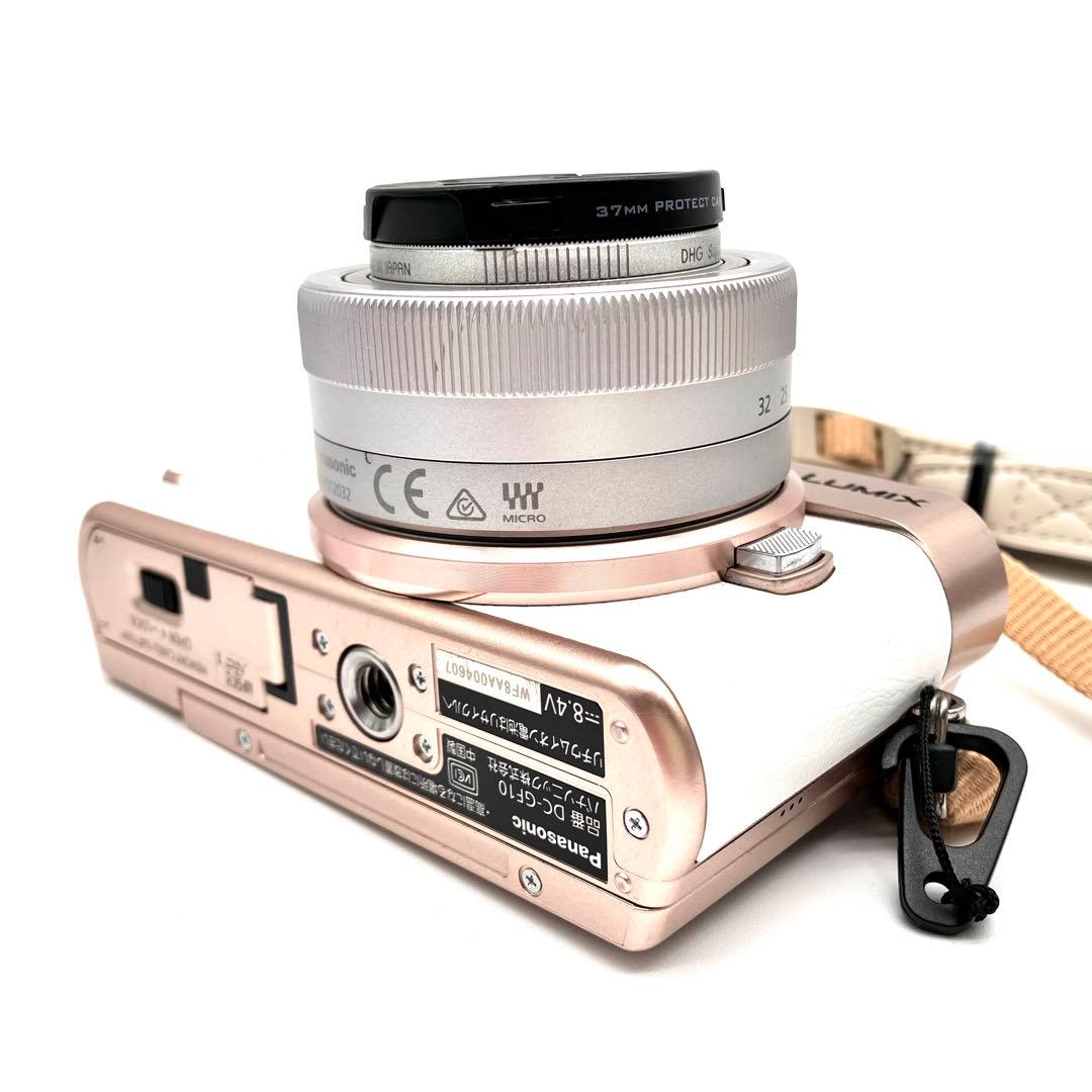 Wi-Fi対応 Panasonic DC-GF10 レンズキット　ホワイト