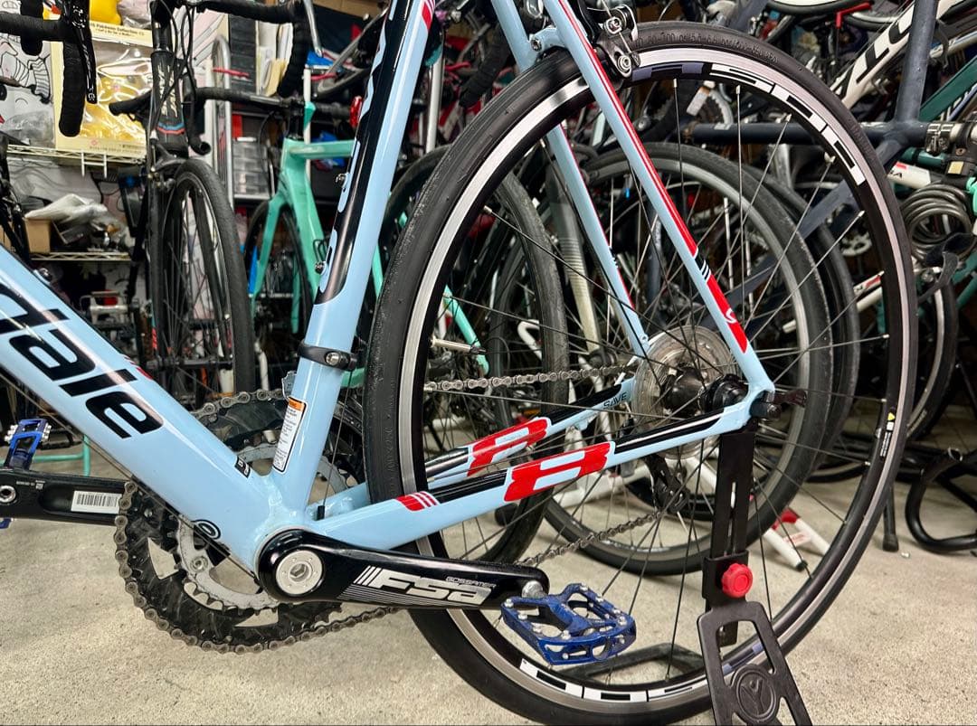 CAAD8 105コンポ基本分解発送送料無料！完成車直接配送もご相談ください！