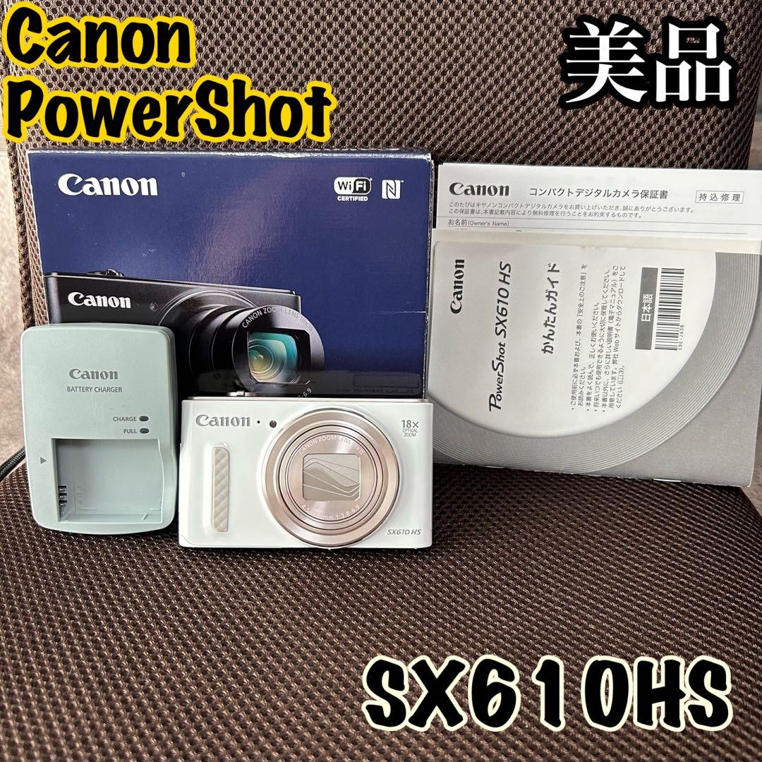大幅値下げ【美品】Canon PowerShot SX610 HS PC2191 Amazon.com : Canon PowerShot SX610 HS - Wi-Fi Enabled (Black