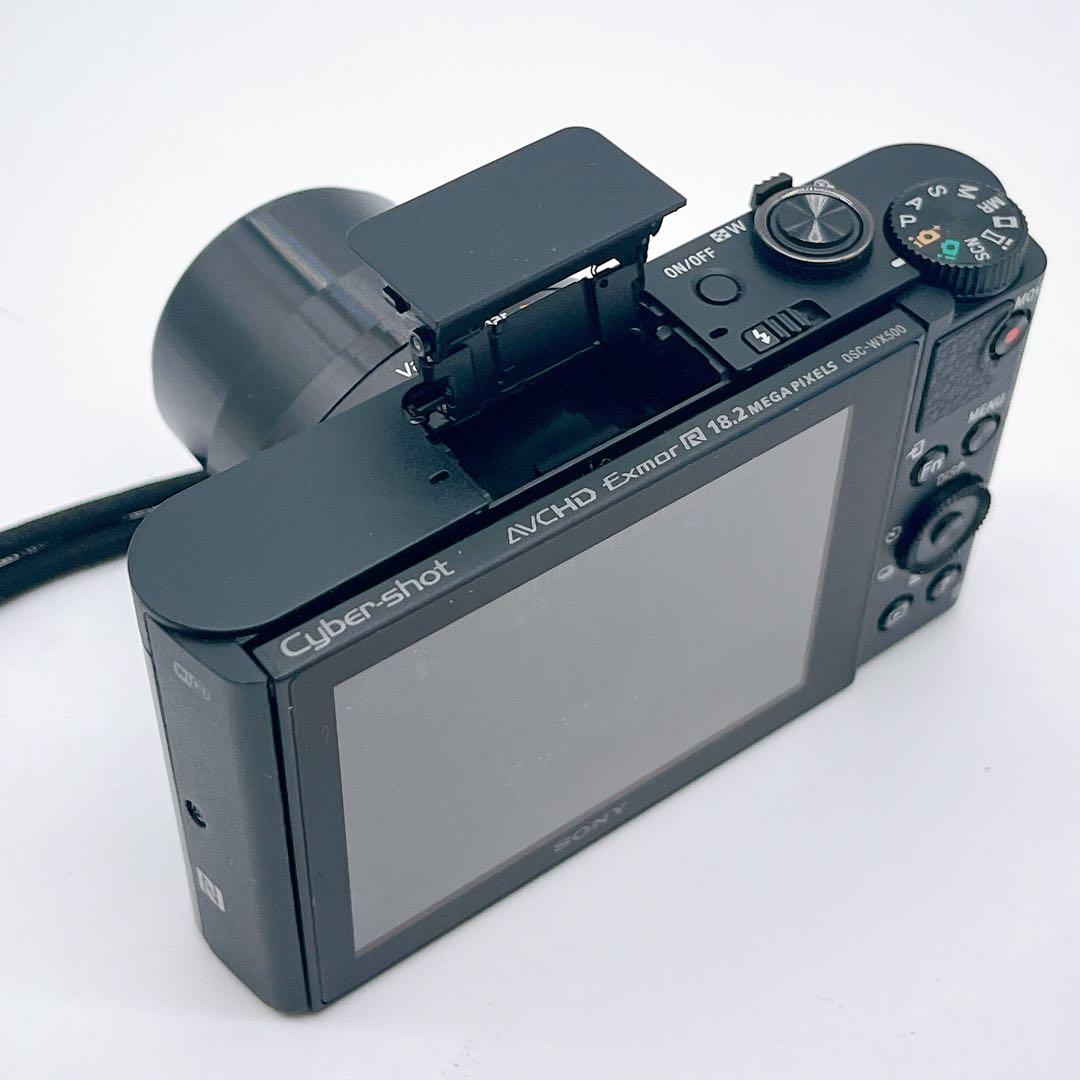 【極美品】SONY Cyber-shot DSC-WX500 ブラック コンデジ