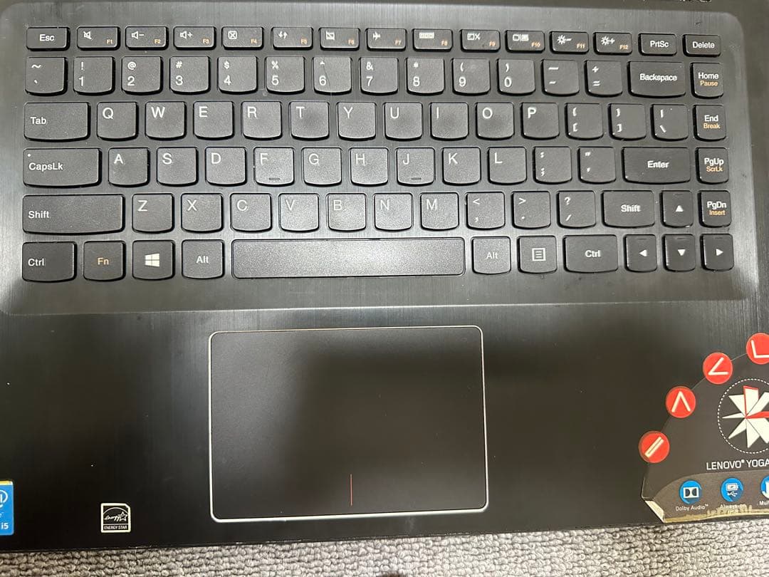 Lenovoブラック yoga 500 core i5, 4gb Ram