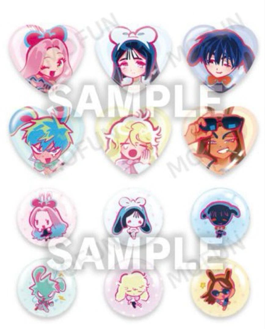 エイリアンステージ 兎缶バッジ イヴァン ティル エイステALIEN STAGE