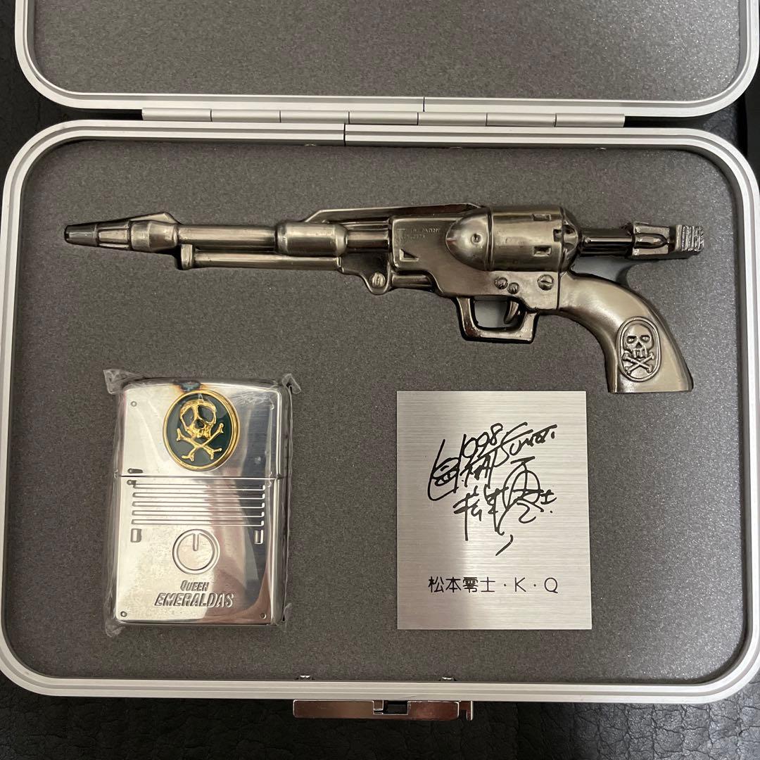 クイーンエメラルダス zippo コスモドラグーン フィギュア 限定 松本