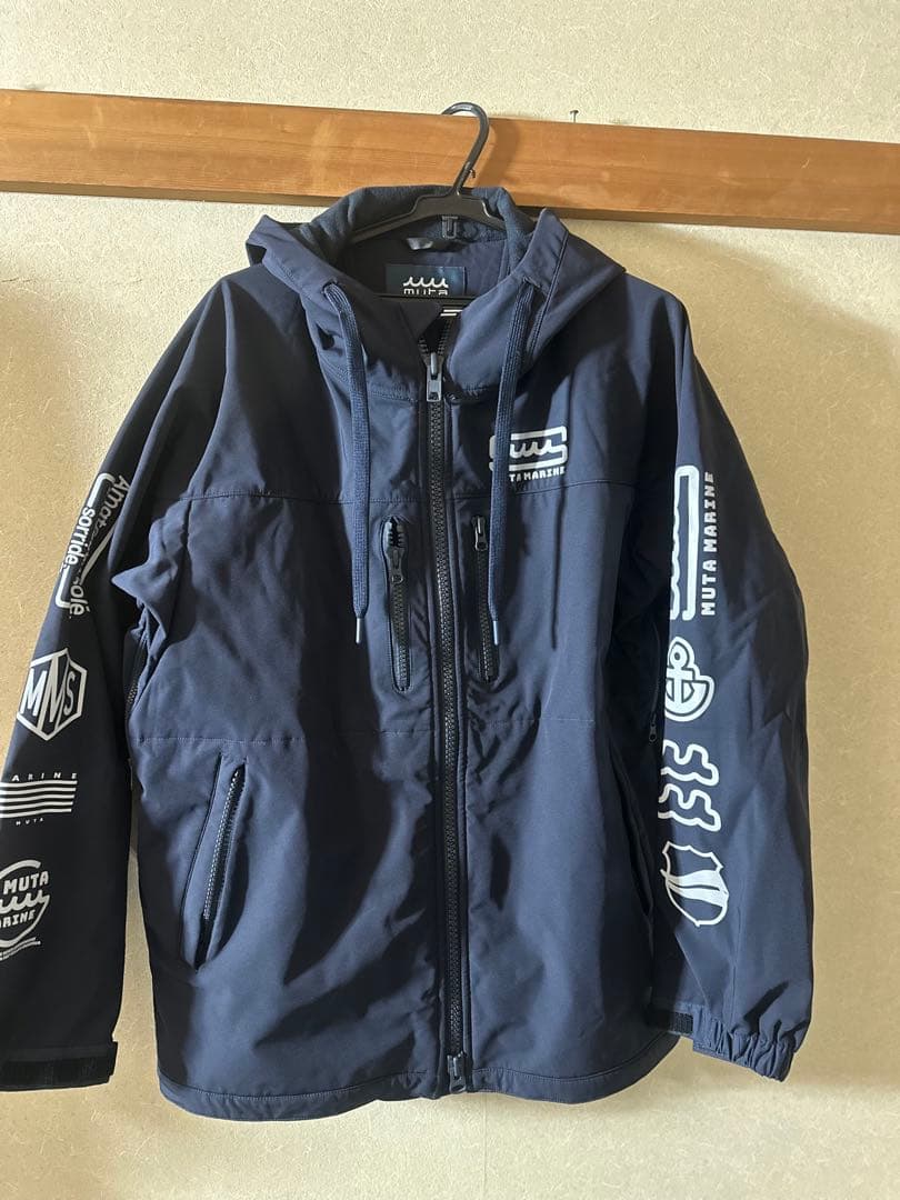 muta 3LAYER ボンディングパーカー MMMK-443135 ネイビー - メルカリ