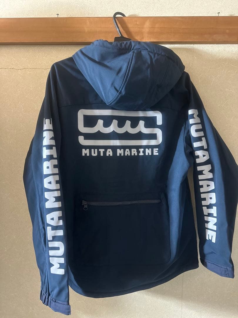 muta 3LAYER ボンディングパーカー MMMK-443135 ネイビー - メルカリ