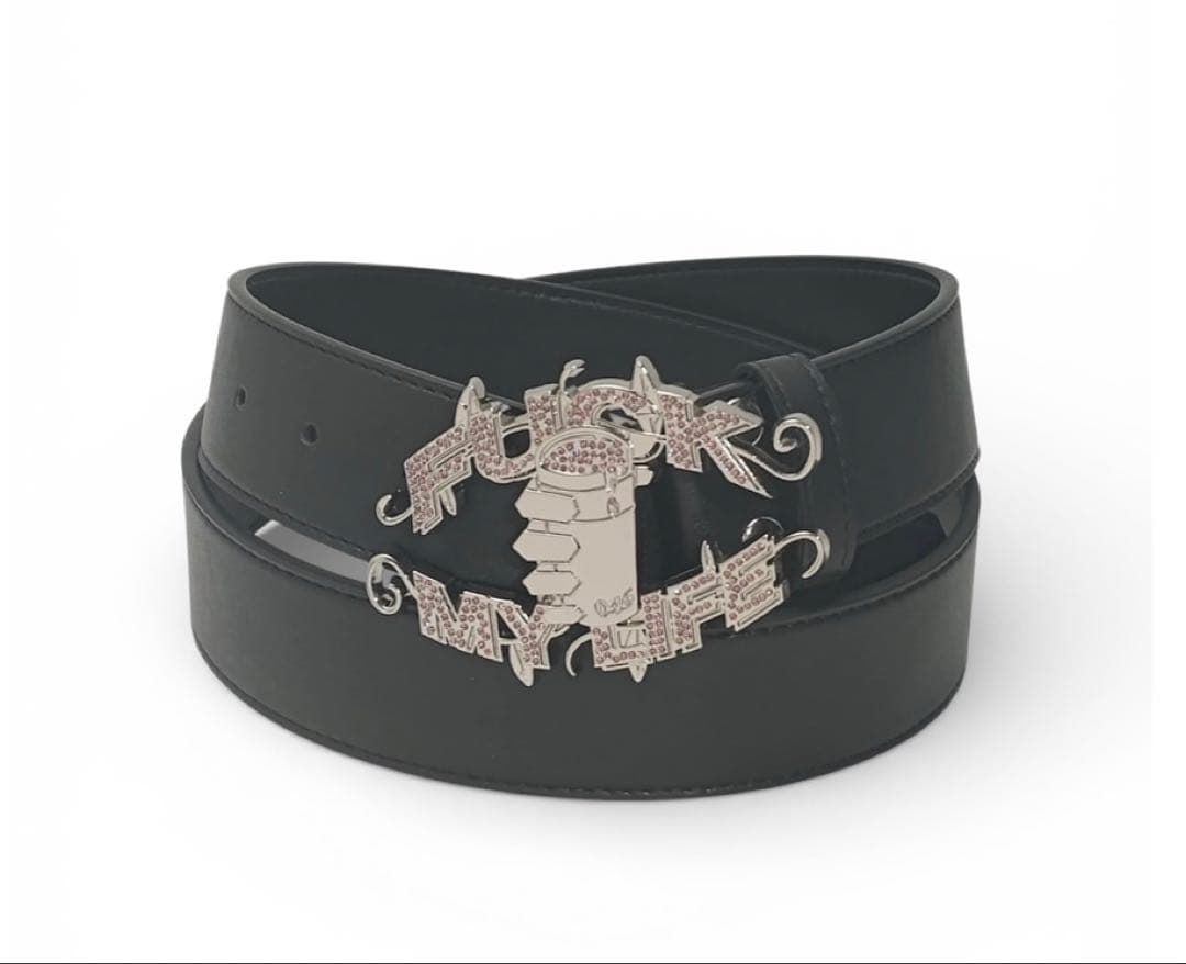 fuck my life ベルト 再販なし 即完売モデル brrrsos着用 - メルカリ