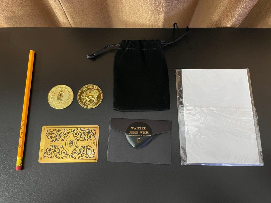 DOUBLE BELL製 木箱ケース ジョンウィック レプリカグッズ特装版