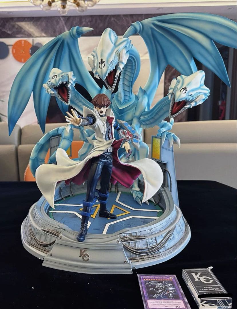 遊戯王 青眼の究極竜 ガレージキット ガレキ スタチュー ① - メルカリ