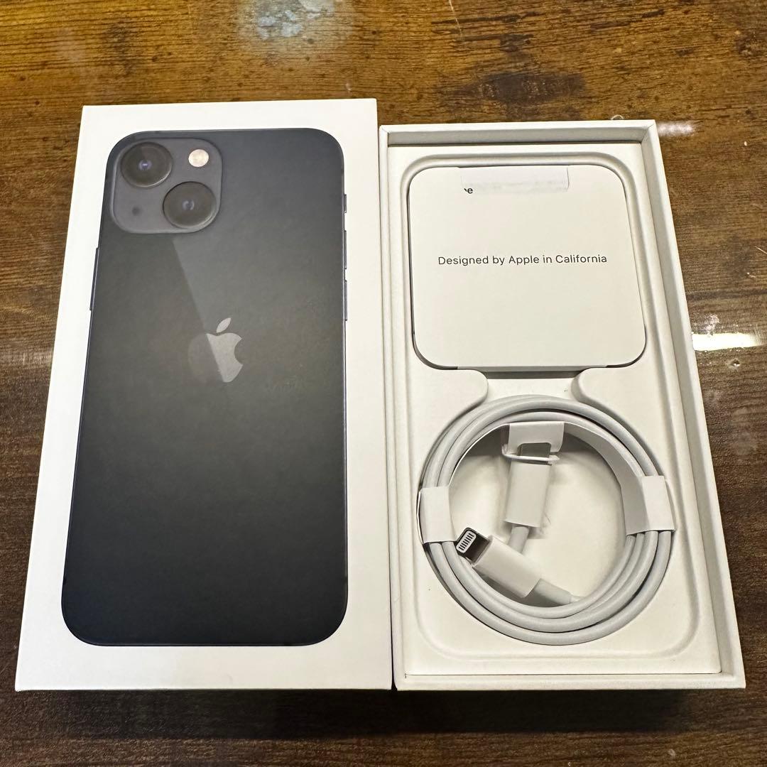 iPhone 13 mini ブラック 128 GB SIMフリー本体