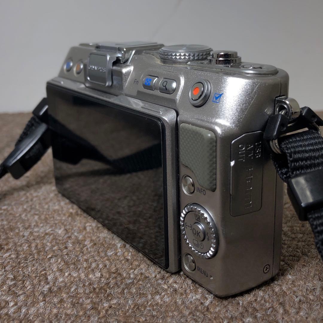 カメラ OLYMPUS PEN Lite E-PL3 レンズ付 フラッシュ付属