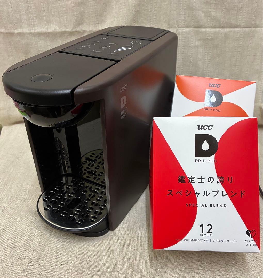 UCCドリップポッド メーカー 2025年式 付属のコーヒーポッド2箱付き 楽天市場】[必ず2箱もらえるおまけ付] UCC DRIPPOD ドリップポッド DP3