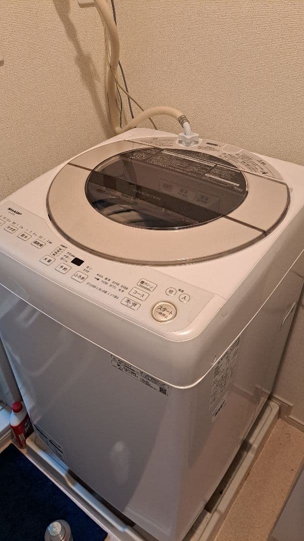 【群馬県伊勢崎市、引取又は配送別途】2023年製　シャープ　洗濯機　9kg ES-GV9H | 洗濯機：シャープ