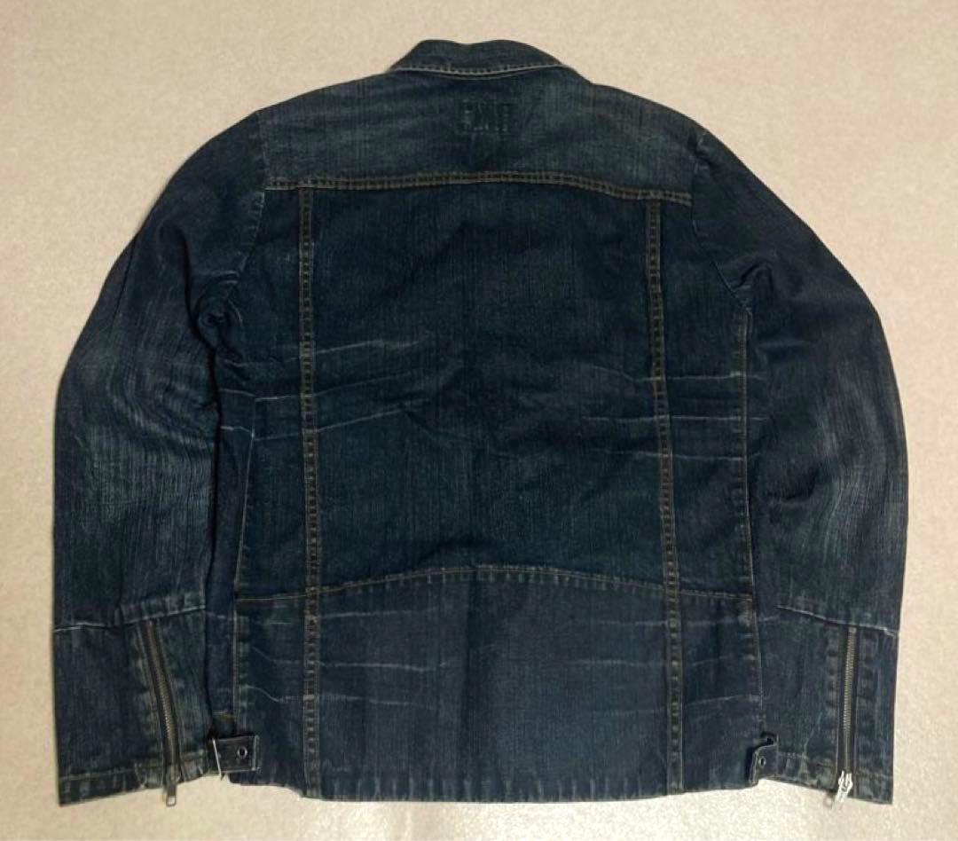 joker様専用 90s カルバンクライン デニム ダブルライダースジャケット