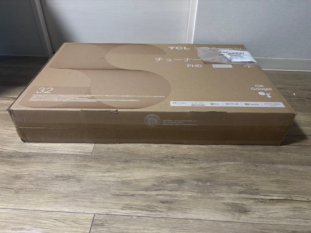 【未使用品】TCL 32S54H FHD Google TV 32インチ