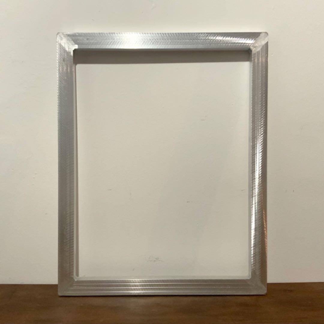 ◇未使用◇シルクスクリーン アルミ枠・アルミフレーム【50×40㎝】2個