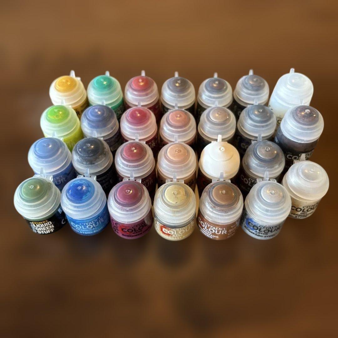 Citadel Colour 塗料 27個セット　シタデルカラー ヨドバシ.com - シタデル CITADEL COLOUR： SHADE PAINT SET