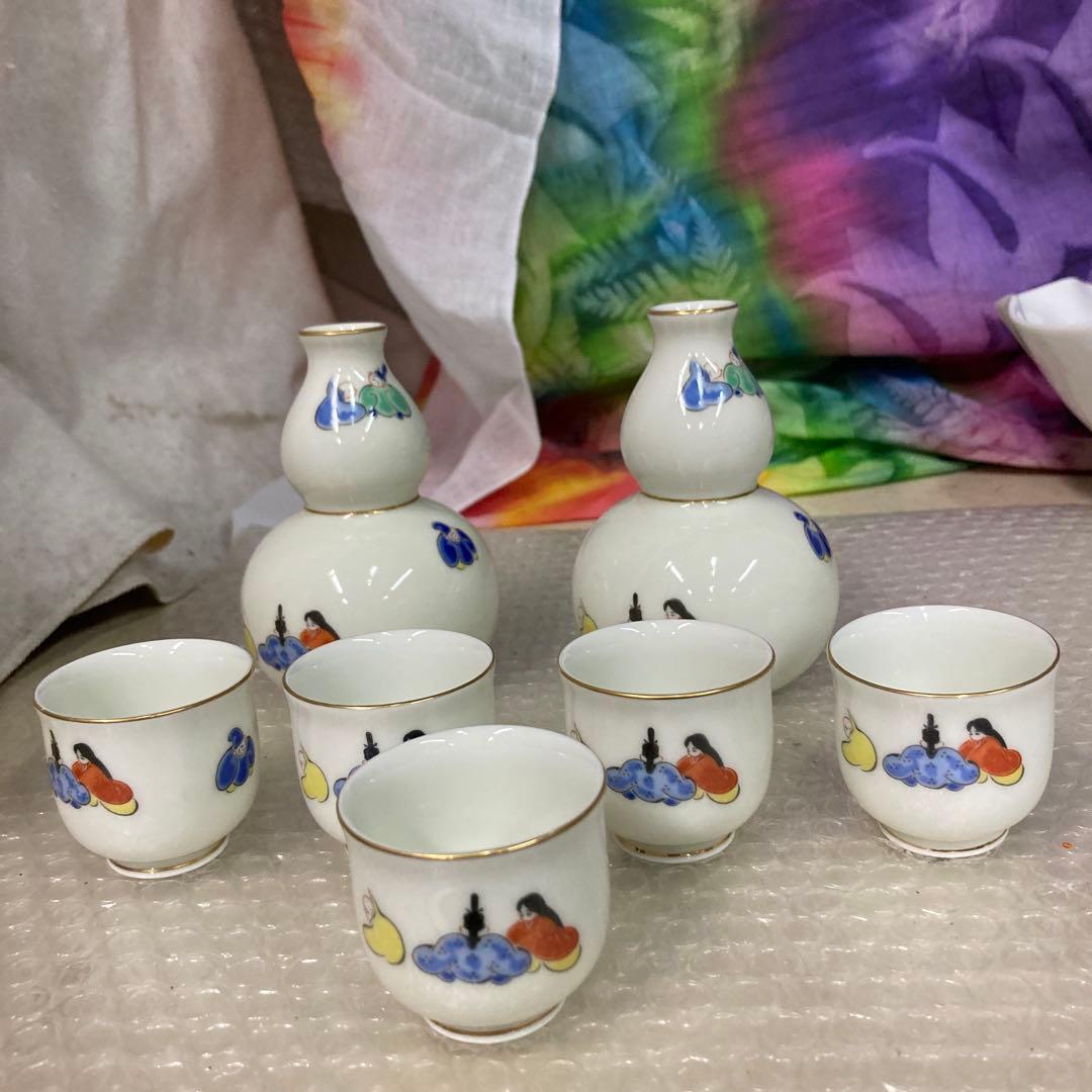 深川製磁 六歌仙 雛祭り 酒器揃 徳利お猪口 瓢箪 未使用品 - メルカリ