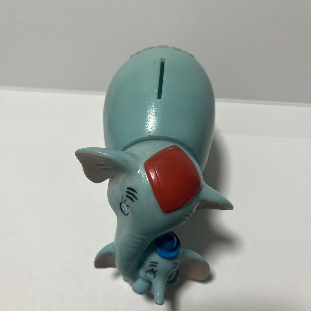 昭和レトロ ディズニー ダンボ親子 三菱銀行 ソフビ 貯金箱 非売品