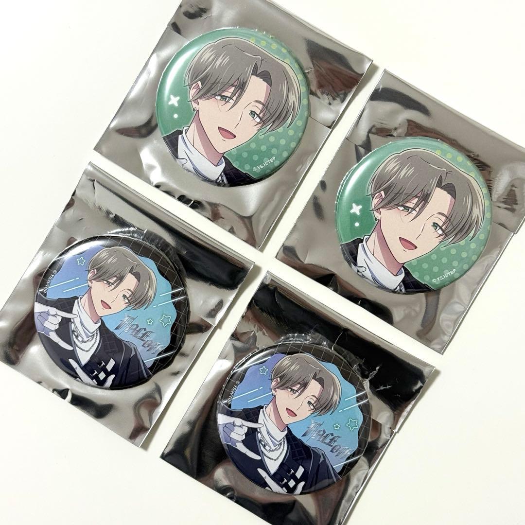 多聞くん今どっち!? ツリービレッジ横浜 缶バッジ キャラバッジ 橘敬人