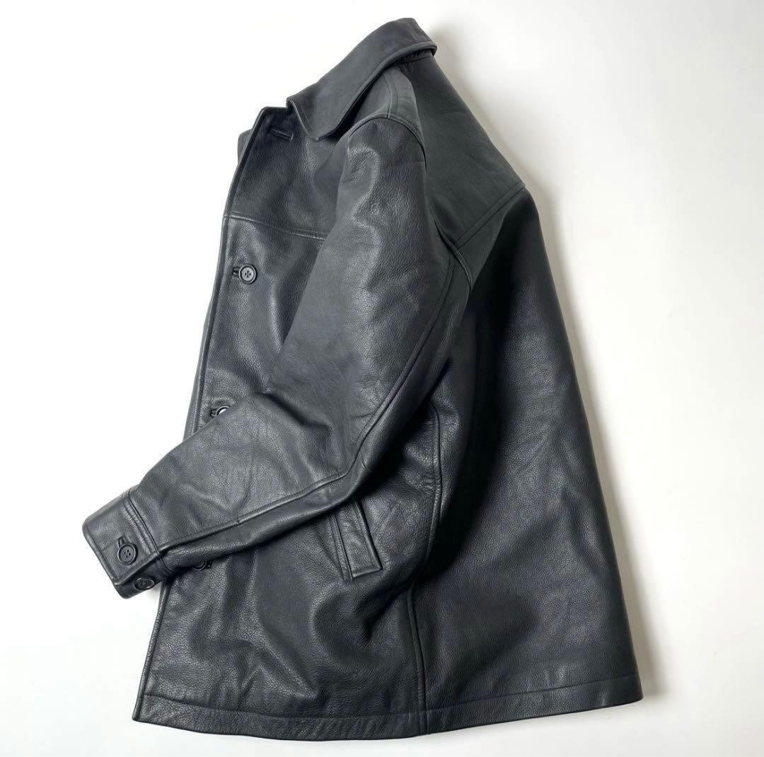 超希少】野村訓一着用 OLD GAP レザーカーコート xs - メルカリ