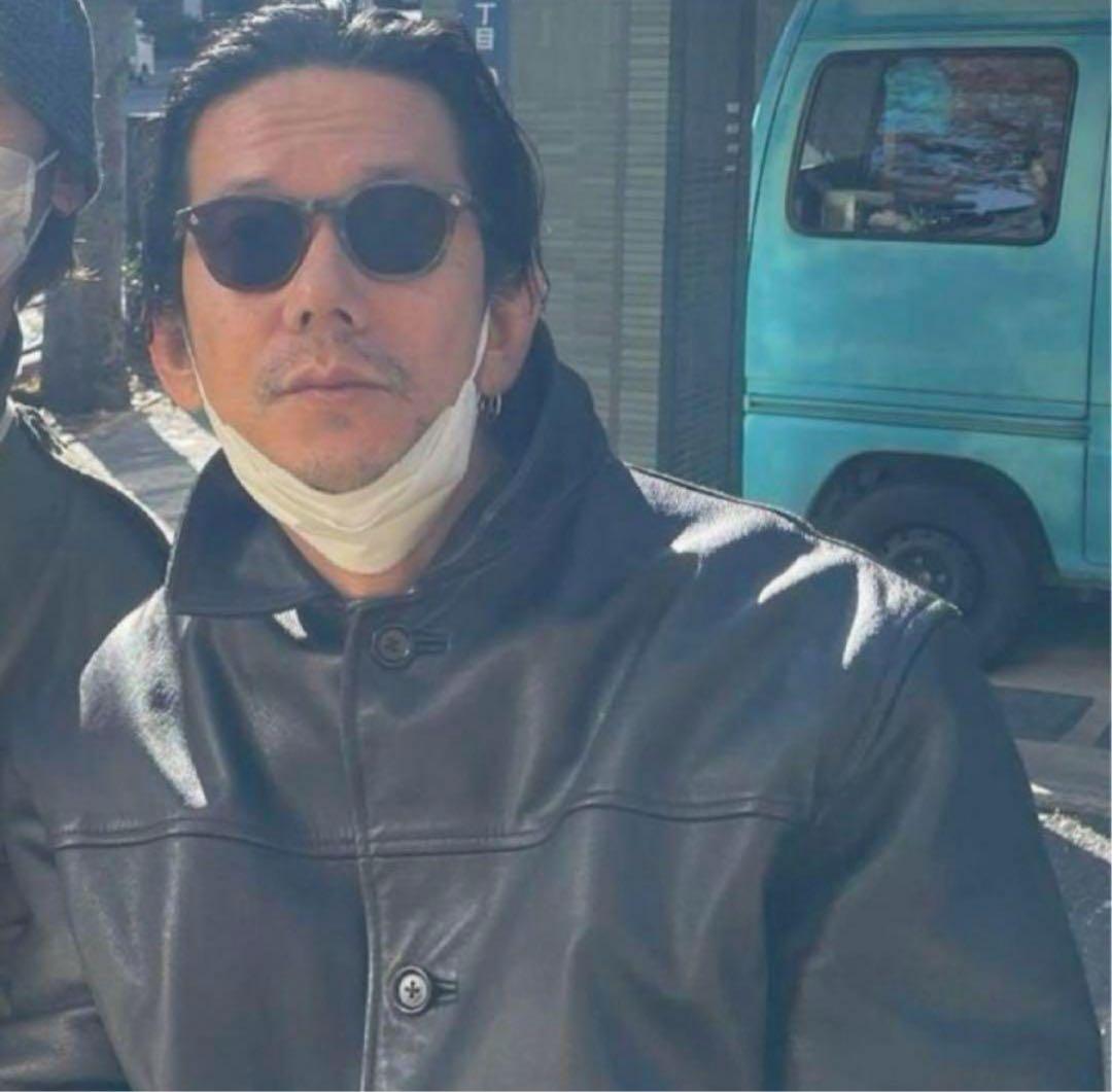 超希少】野村訓一着用 OLD GAP レザーカーコート xs - メルカリ