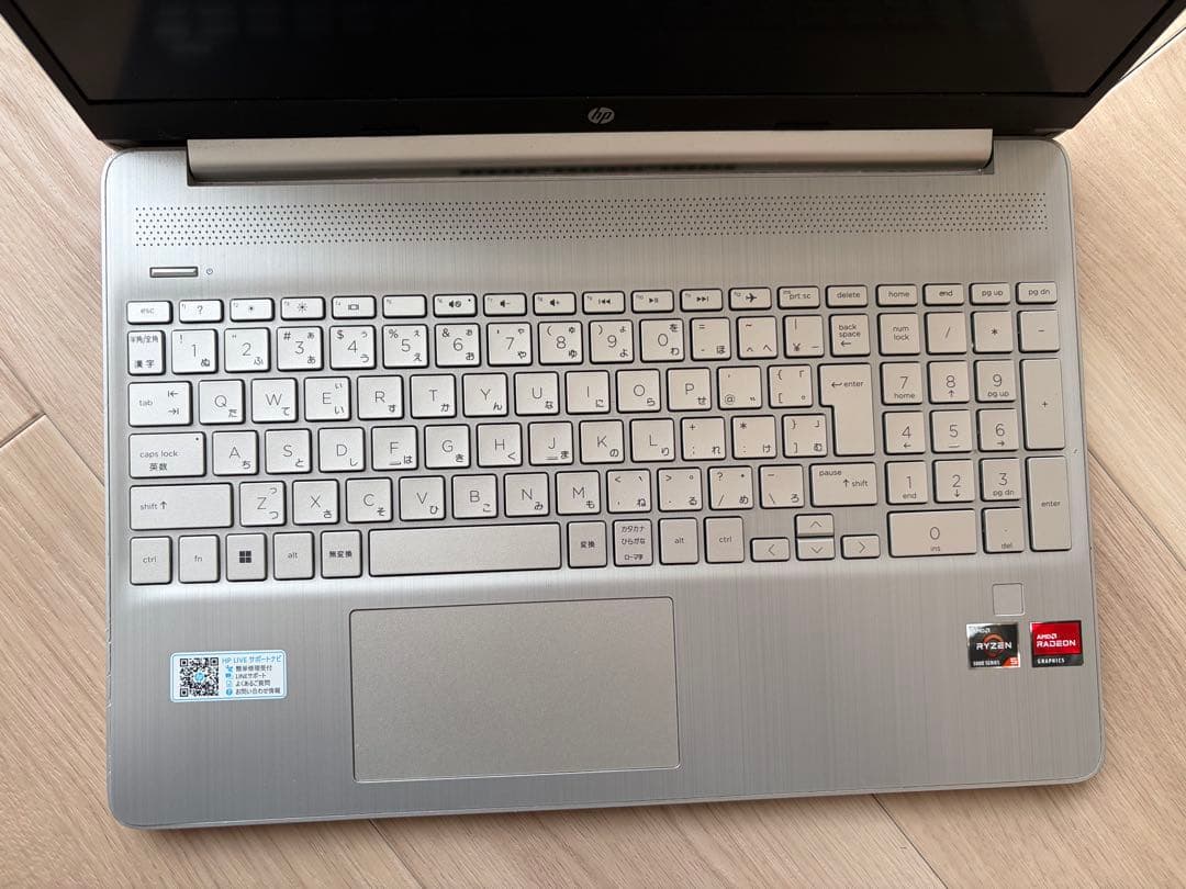 HP シルバー ノートPC 本体 ジャンク