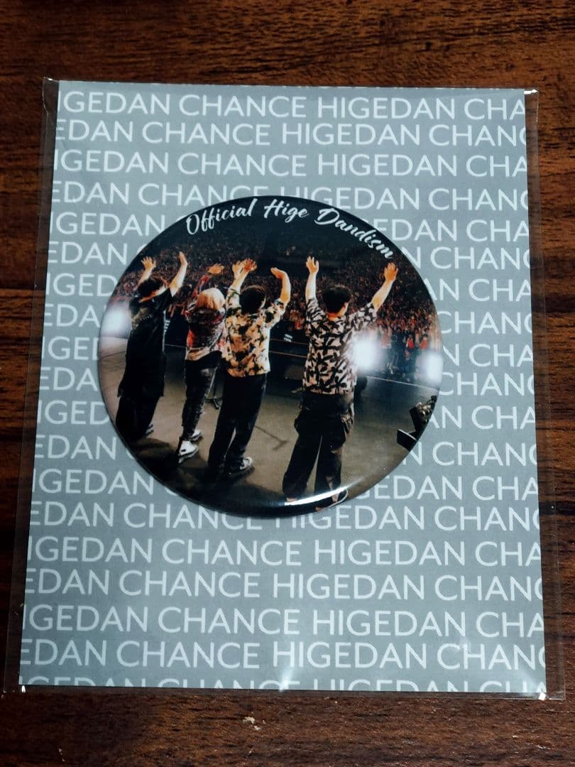 Official髭男dism ヒゲダンチャンス 【B賞】記念缶バッジ（台紙付き