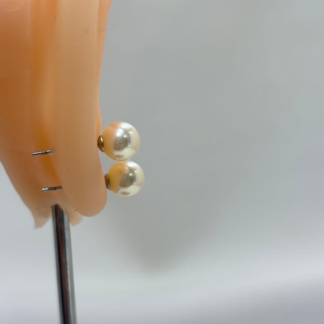 482 パールピアス　あこや真珠　7.0mm サージカルステンレス