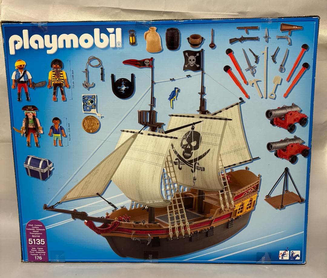 新品未開封☆PLAYMOBIL (プレイモービル) 海賊船 5135 - メルカリ