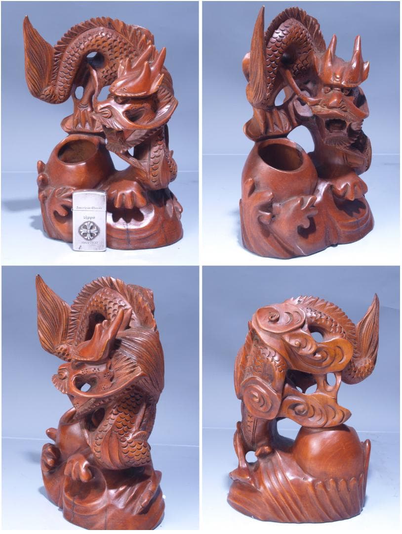 民間仕入れ品 中国清時代 置物I0538A11-3