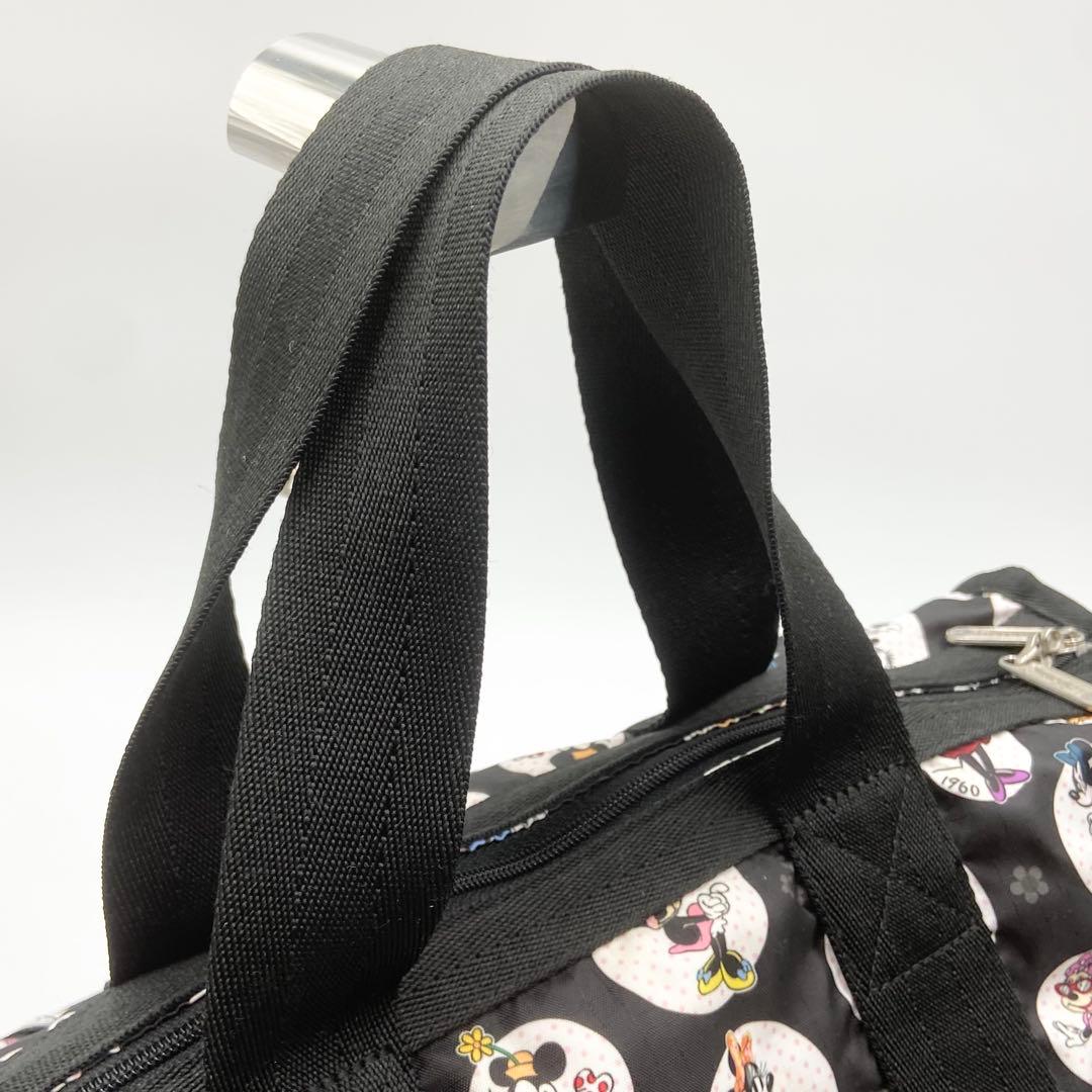 希少 限定 レスポートサック ミニーマウス 2way ボストンバッグ ポーチ