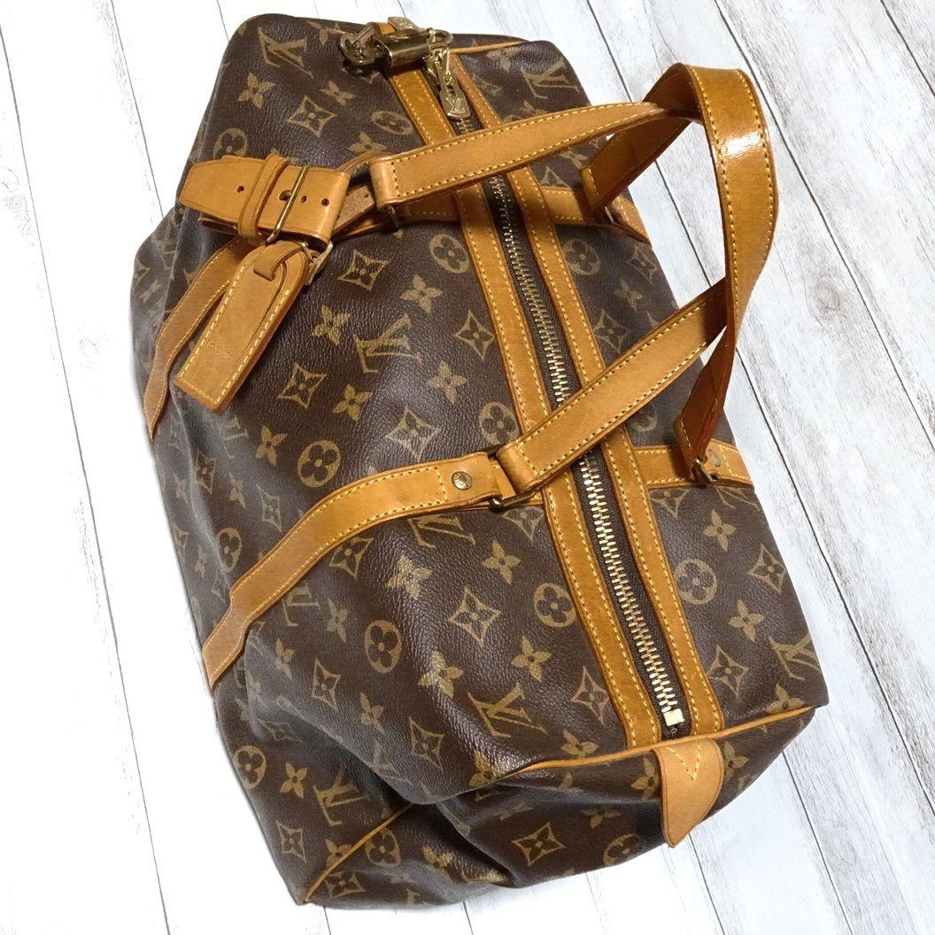 ルイヴィトン サックスプール35 モノグラム ボストンバッグ 【189