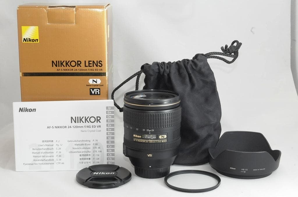 ★新品級★Nikon ニコン AF-S 24-120mm F4G 元箱付き