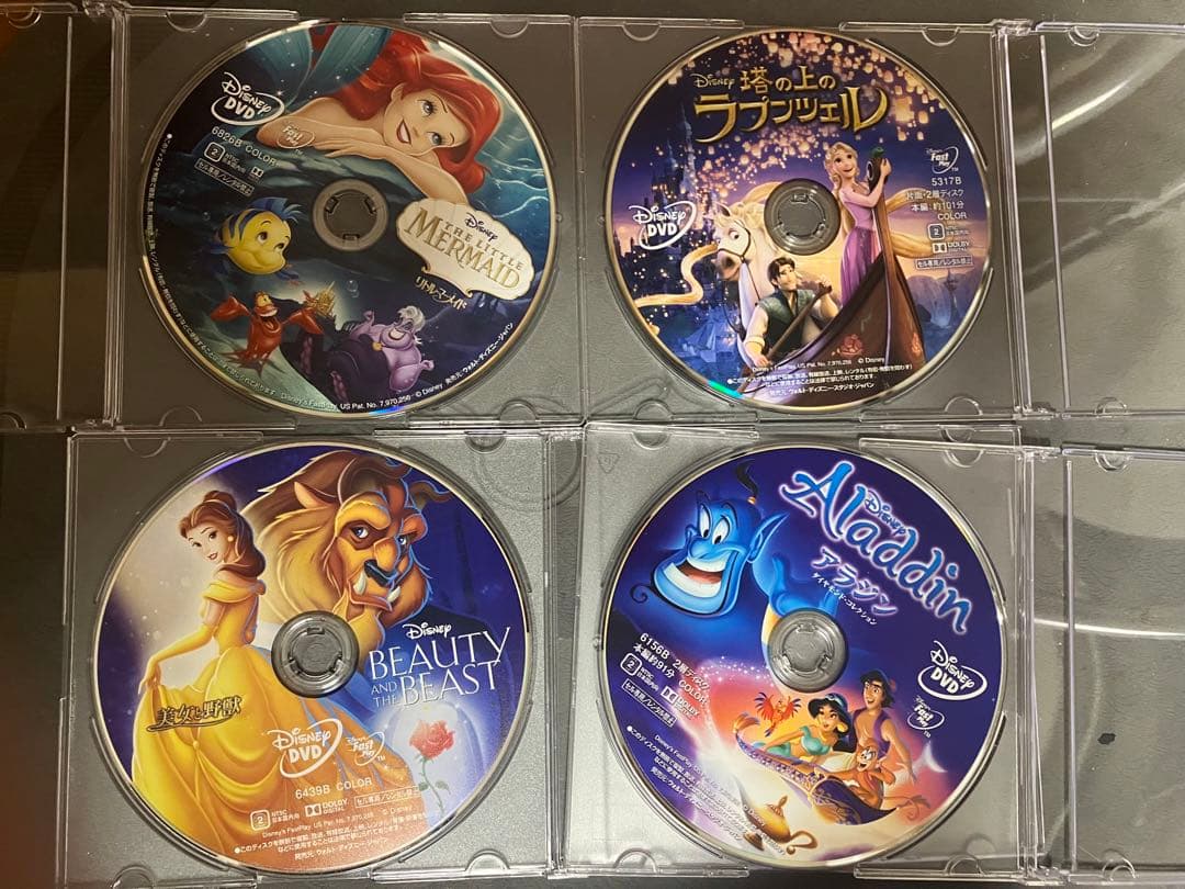 美品】ディズニー 五作品 MovieNEX DVDのみ