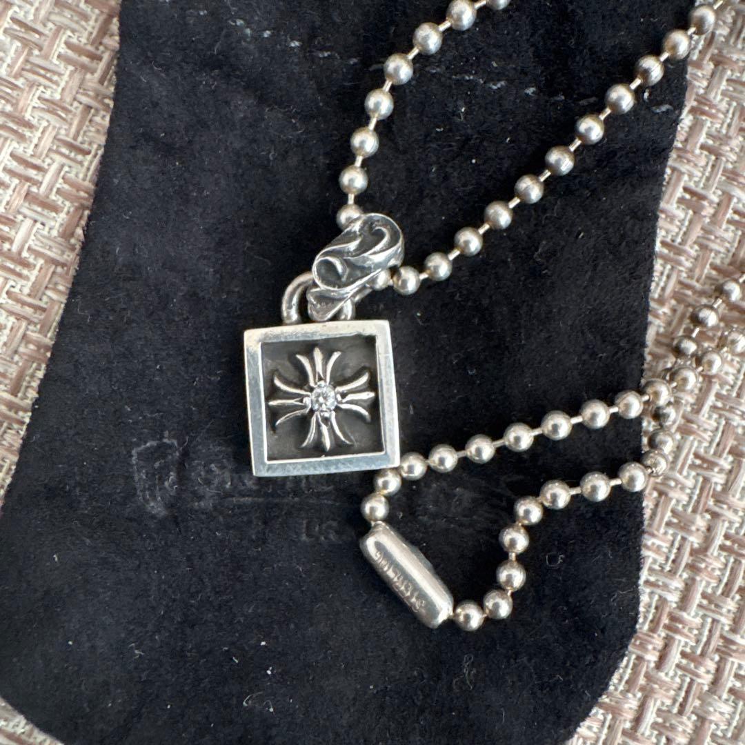 クロムハーツ　フレームド１Ｐ　ダイヤ クロムハーツフレームドCHプラスチャームwithダイヤモンド|クロム