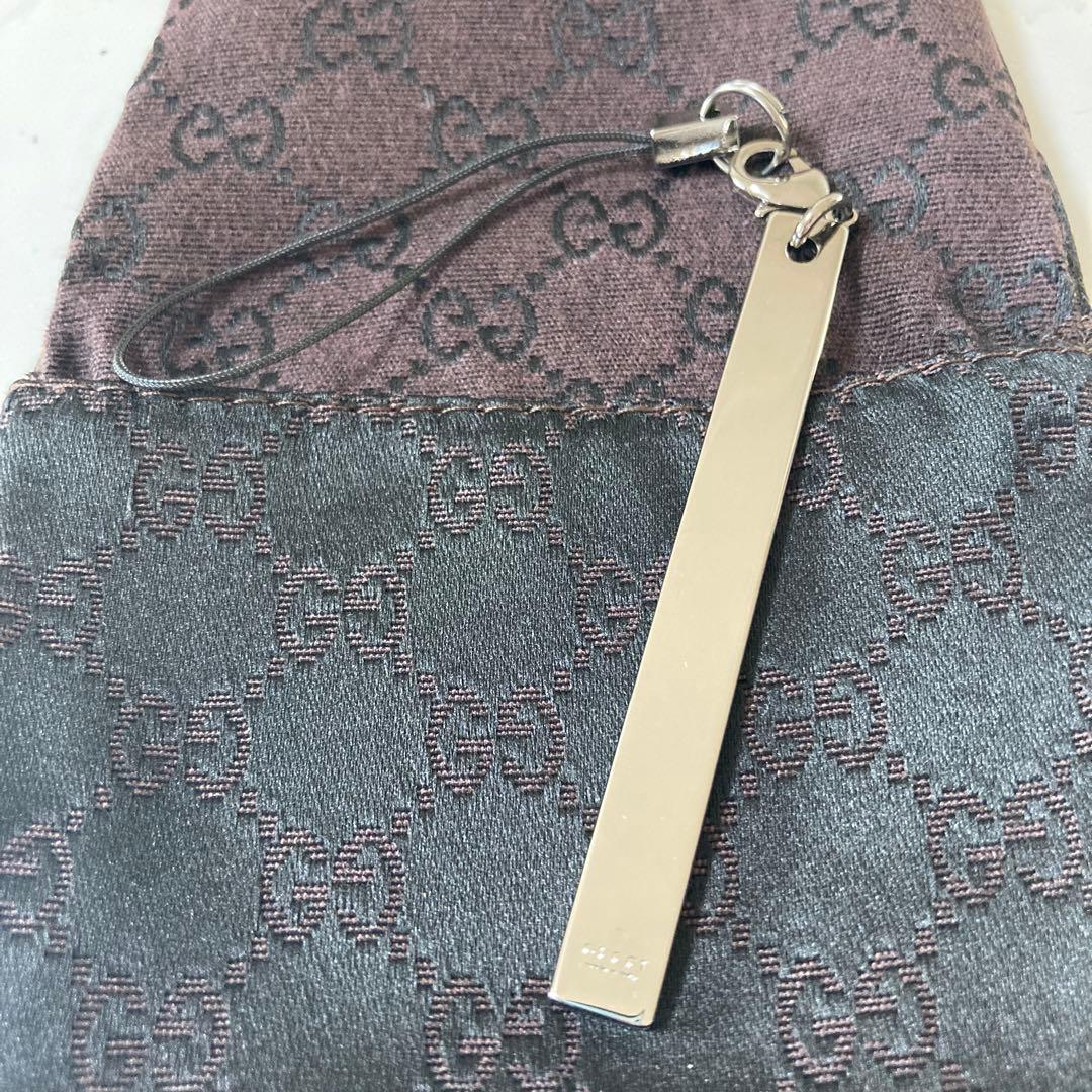 新品未使用　グッチ　シルバー　ストラップ
