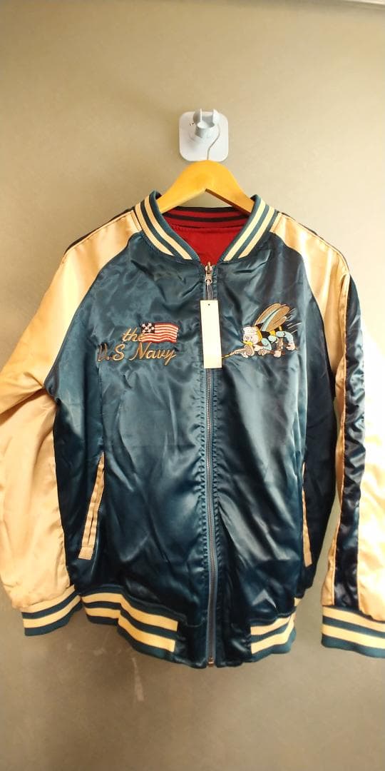 U.S. NAVY BVC スカジャン Lサイズ