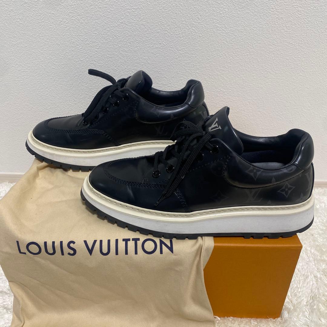 ヴィトン アベスライン ダービー モノグラム スニーカー 美品 - メルカリ