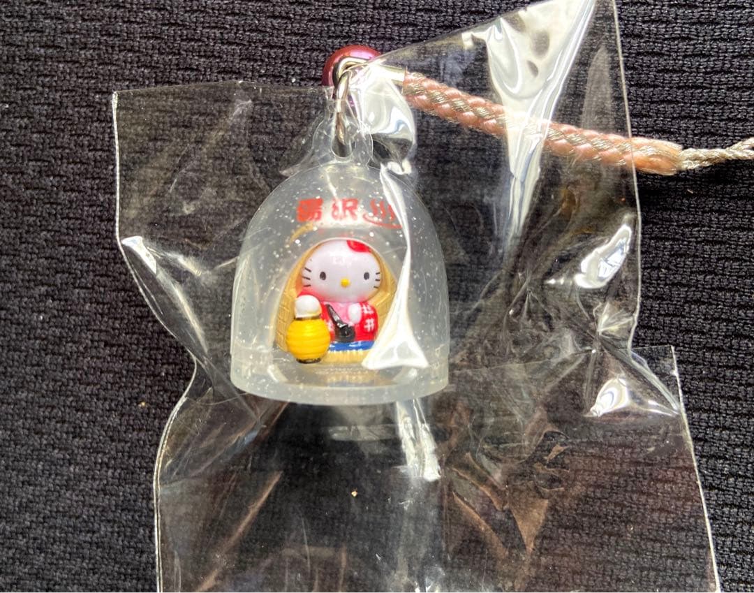ご当地ハローキティ 根付けストラップ新潟限定激レア ササダンゴン平成