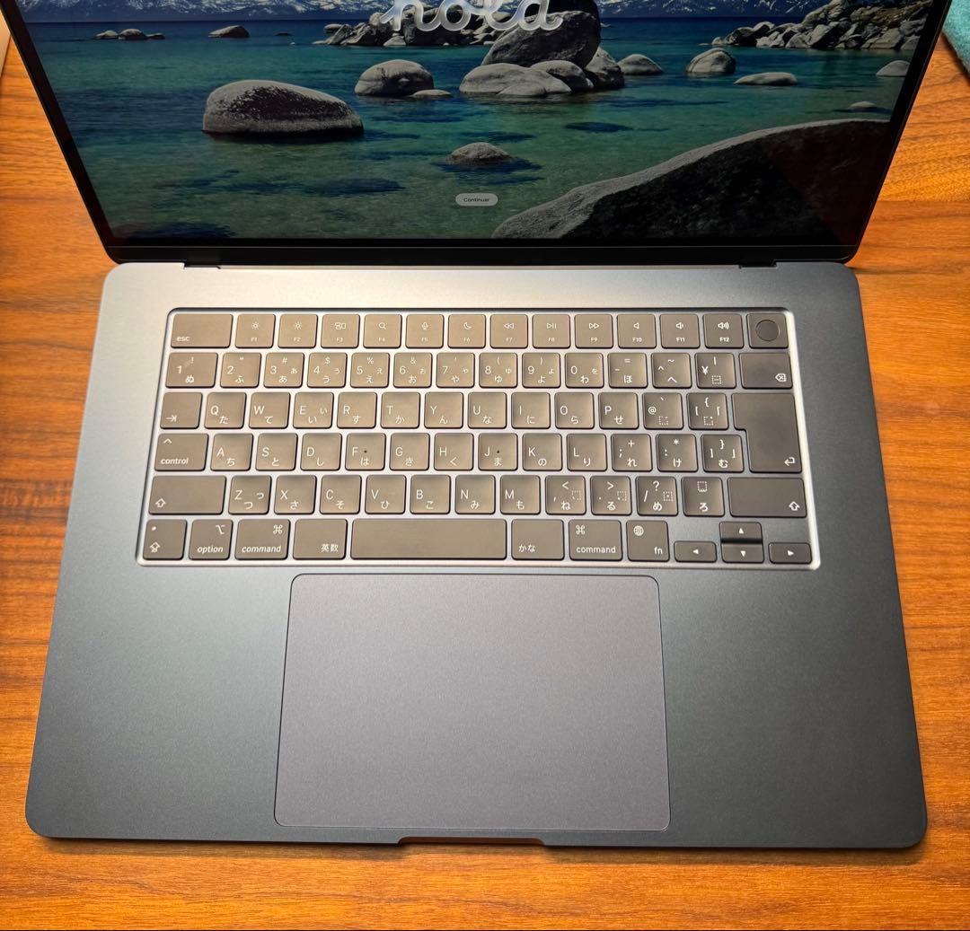 BTO最上位 M3 MacBook Air 15 24GB 2TB ミッドナイト