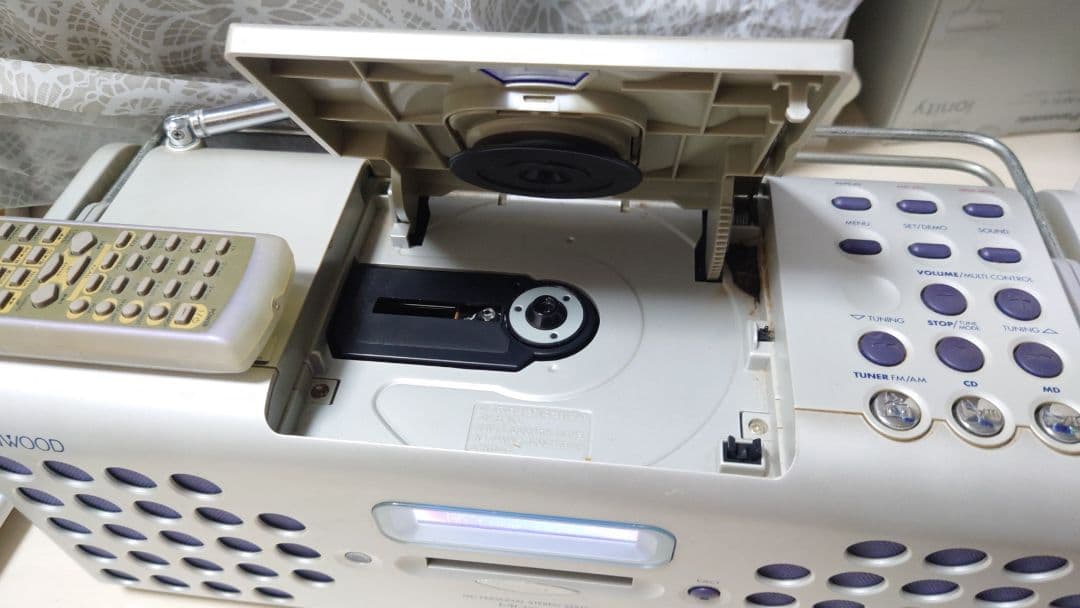 KENWOOD JVC MDX-01 RAMPAGE 動確済 ※⭐説明要確認