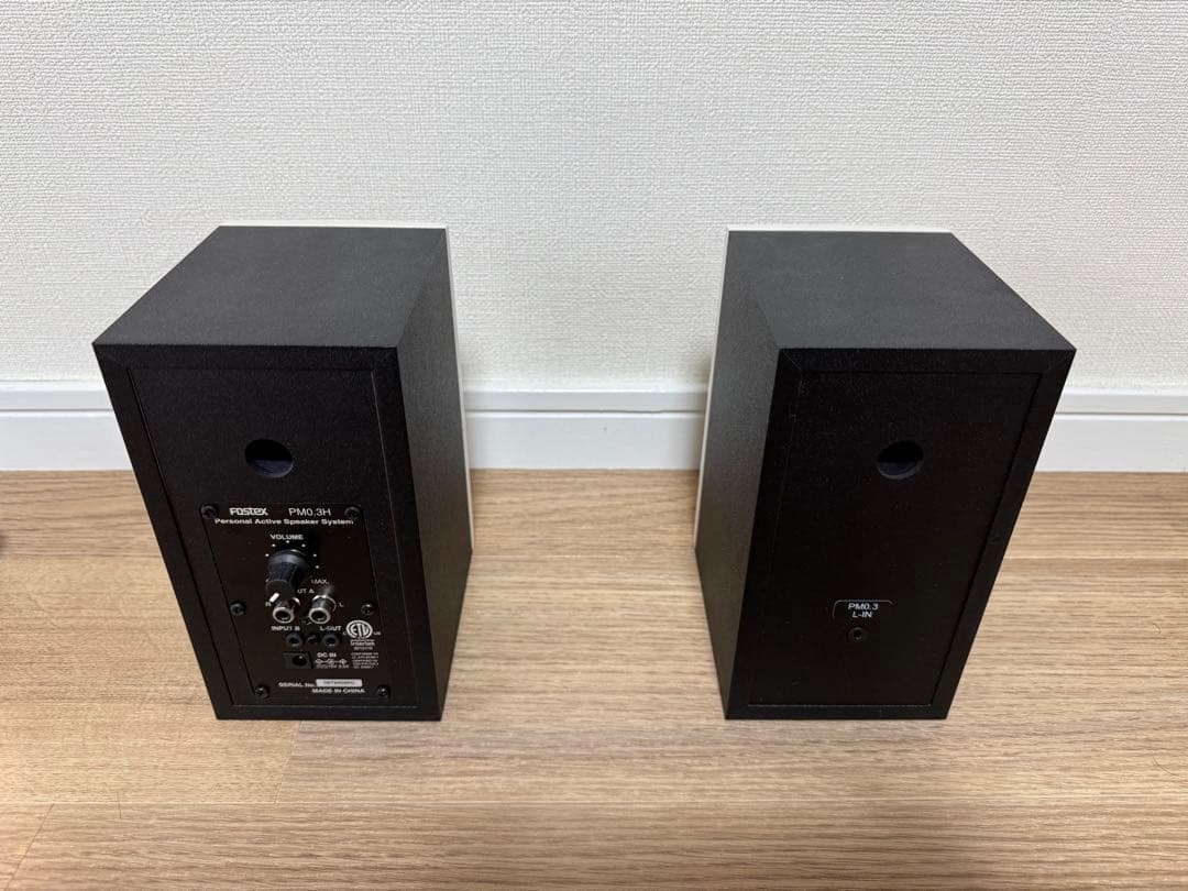 FOSTEX ハイレゾ スピーカー PM0.3H PC-1e セット