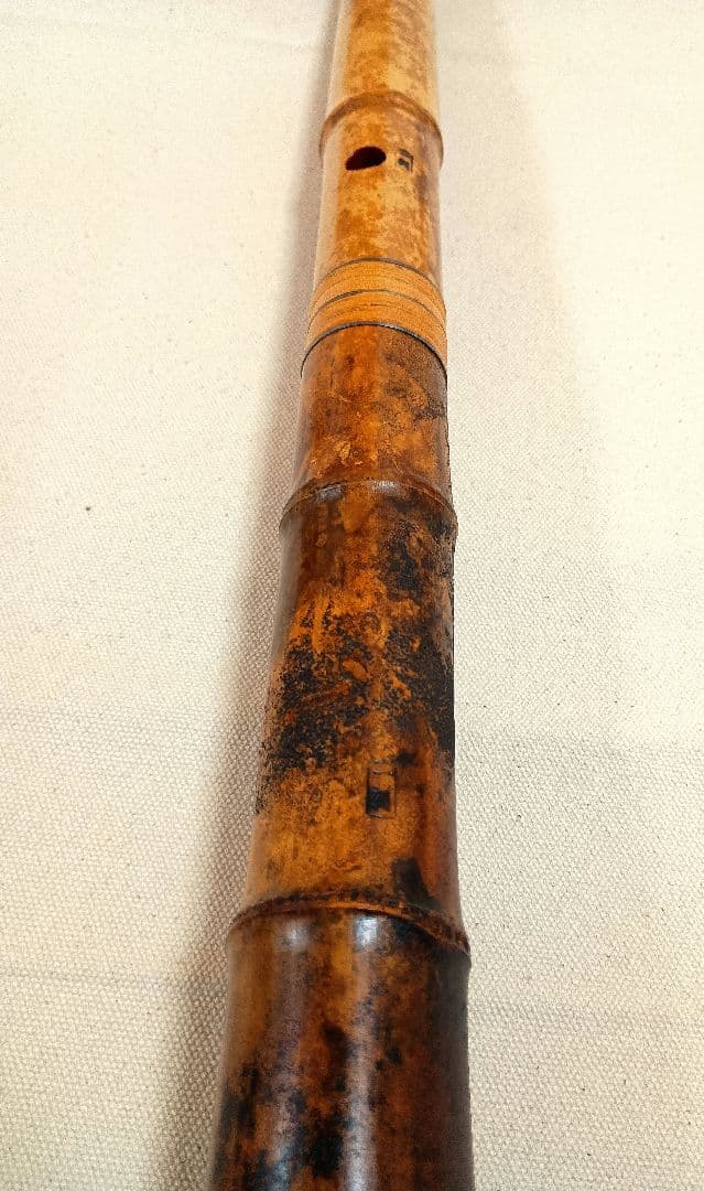 香川一朝作！極上老竹管☆荒ぶる爆鳴りの一尺七寸管尺八！ - メルカリ