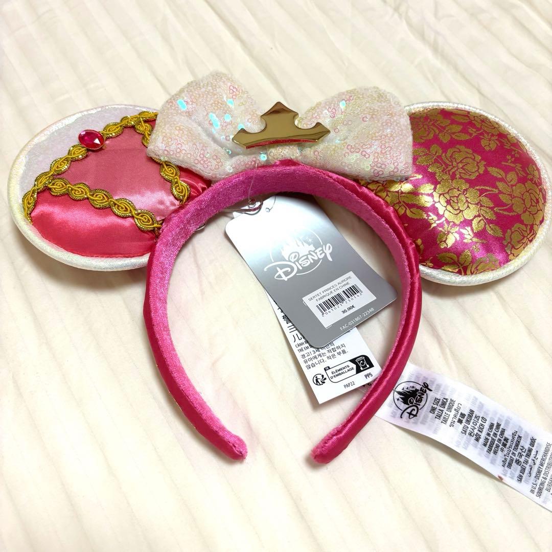 海外限定 未使用 タグ付き オーロラ姫 カチューシャ パリディズニー